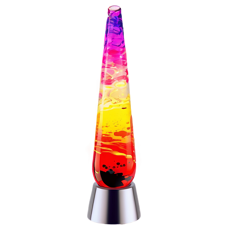 Abstract Lava Lamp Art Png 06112024 PNG