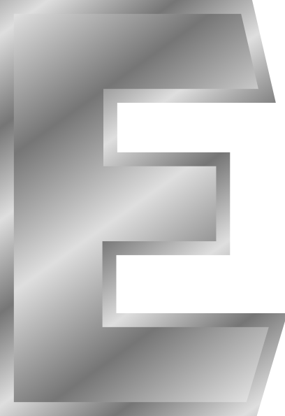 Abstract Letter E Design PNG