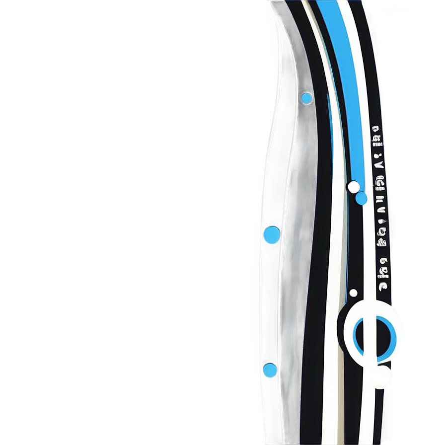 Abstract Line Art Composition PNG