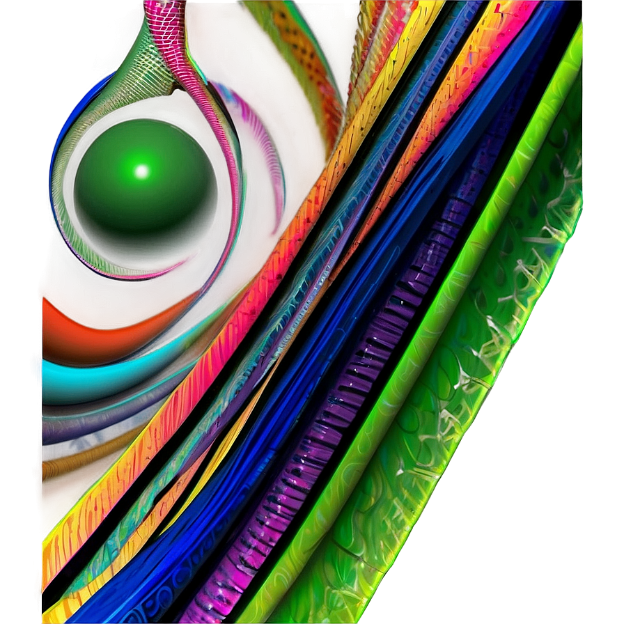 Abstract Lines And Spirals Png Sjd PNG