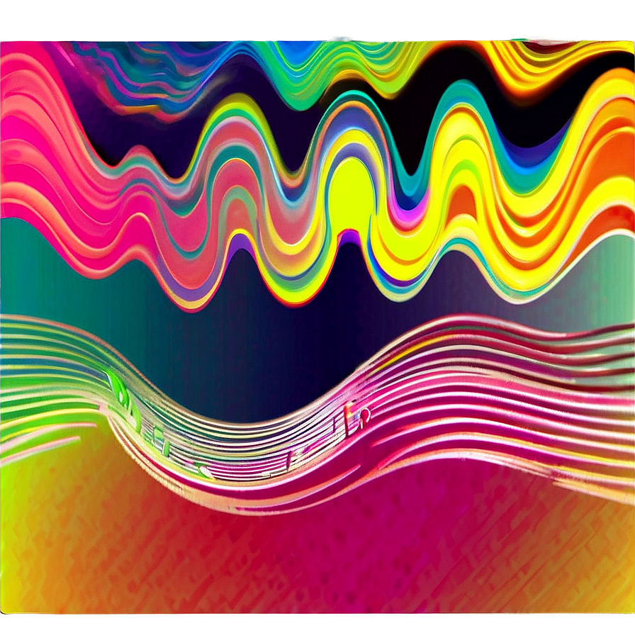 Abstract Lines And Waves Png Xgf PNG