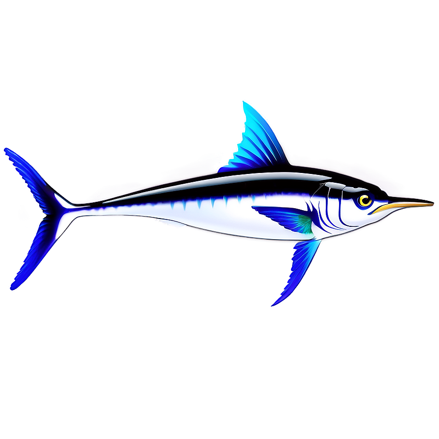 Abstract Marlin Art Png Lds49 PNG