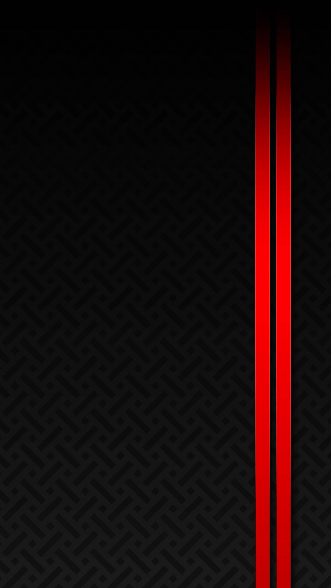 Abstract Metallic Red And Black Pattern Wallpaper