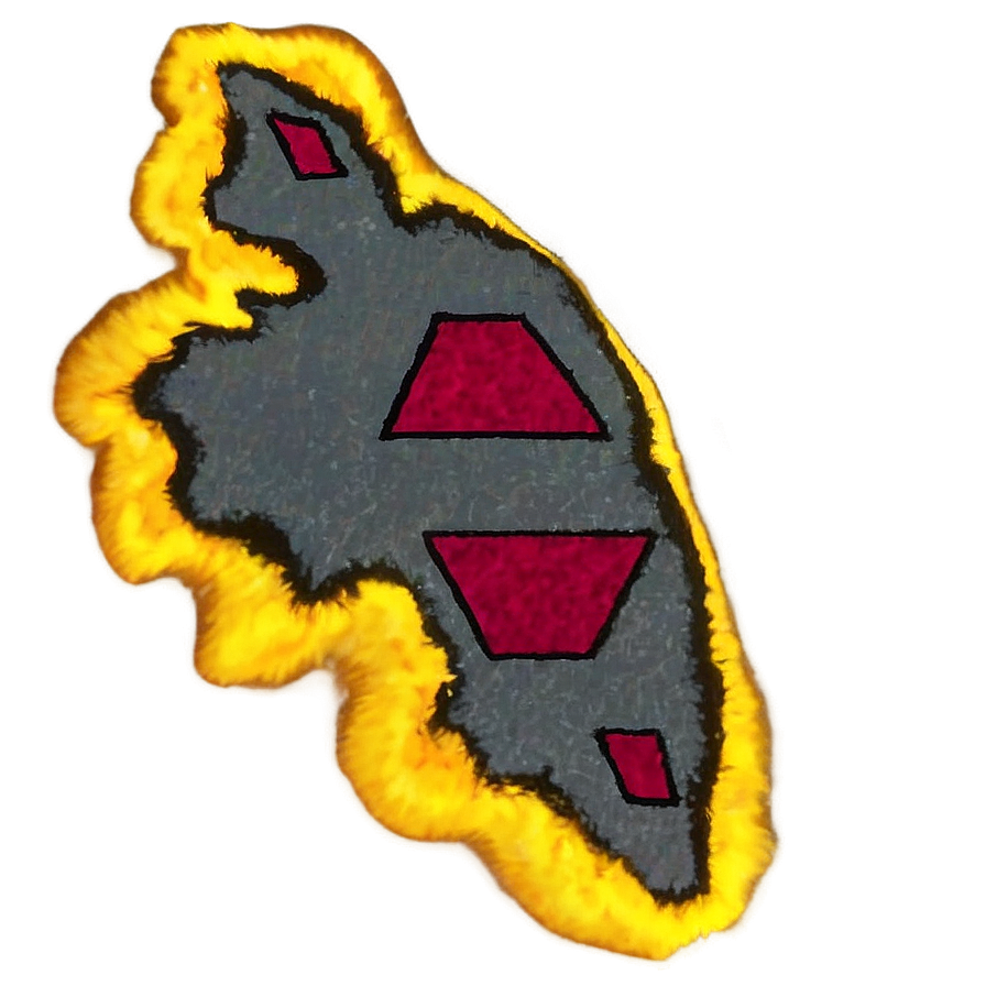 Abstract Meteorite Embroidery Design PNG