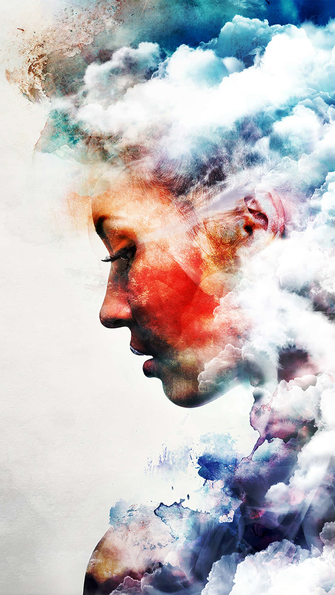 Abstract Mind Clouds.jpg Wallpaper