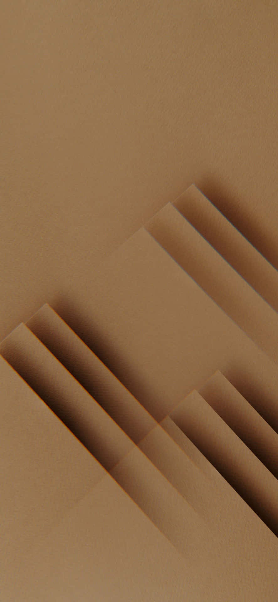 Abstrakt minimalistisk brune æstetiske tryk Wallpaper