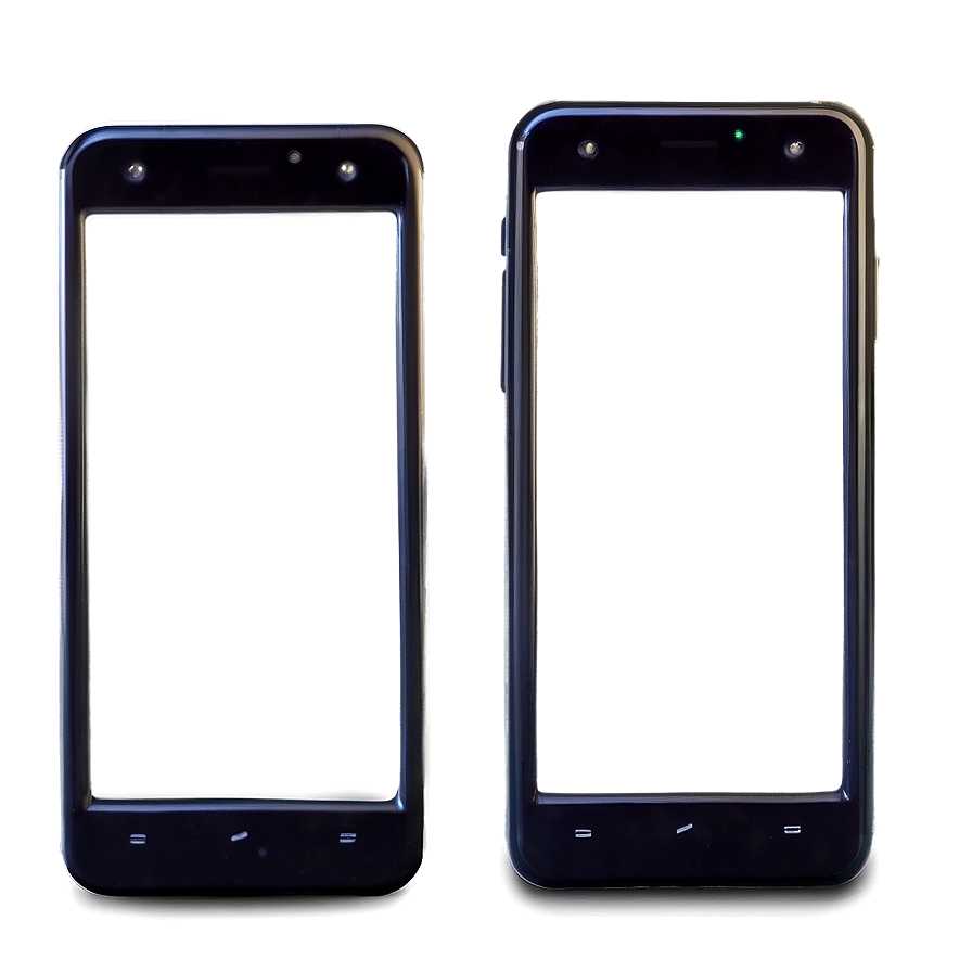 Abstract Mobile Frame Png 06132024 PNG
