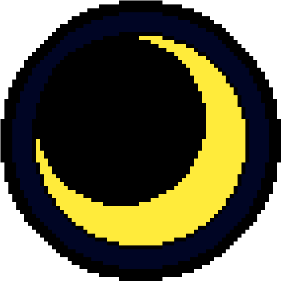 Abstract Moon Icon PNG