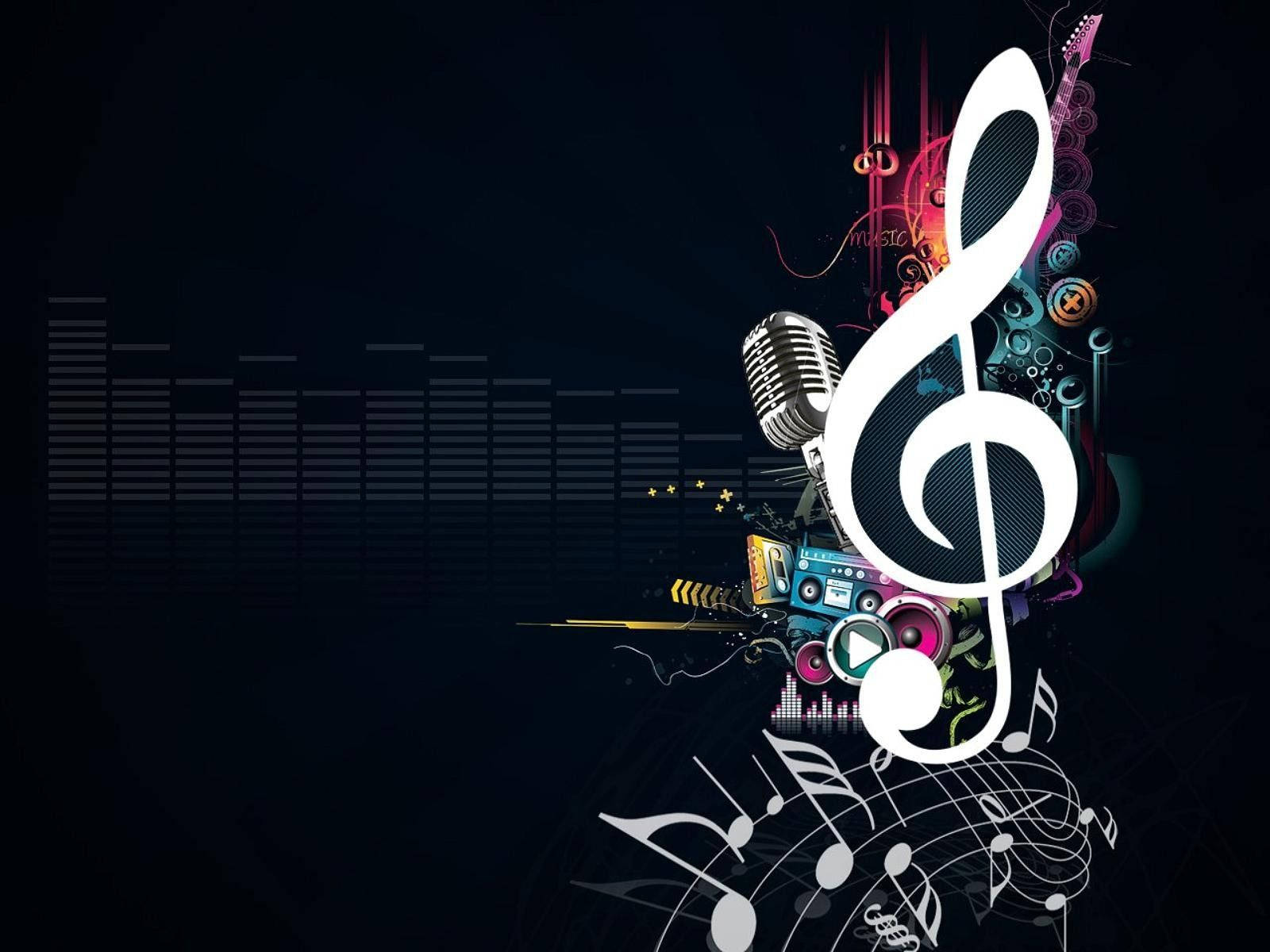 Abstract Music Concept Art SVG