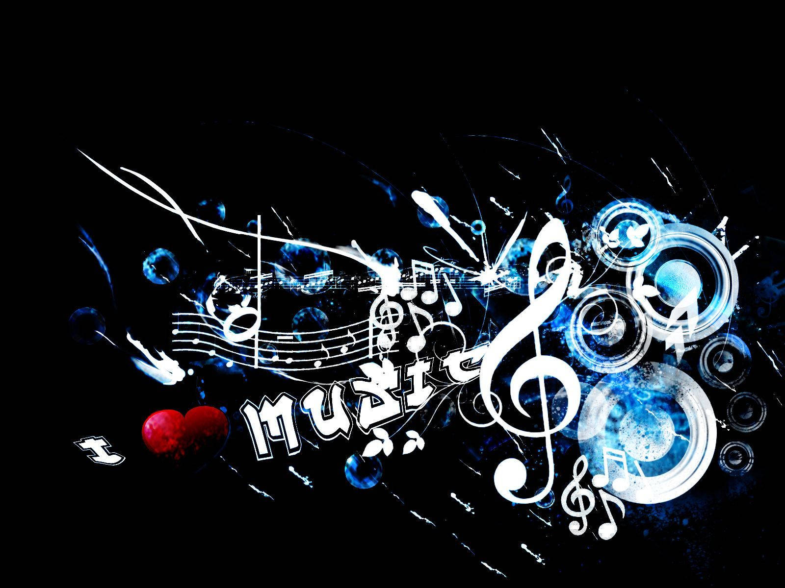 Abstract Music Love Art SVG