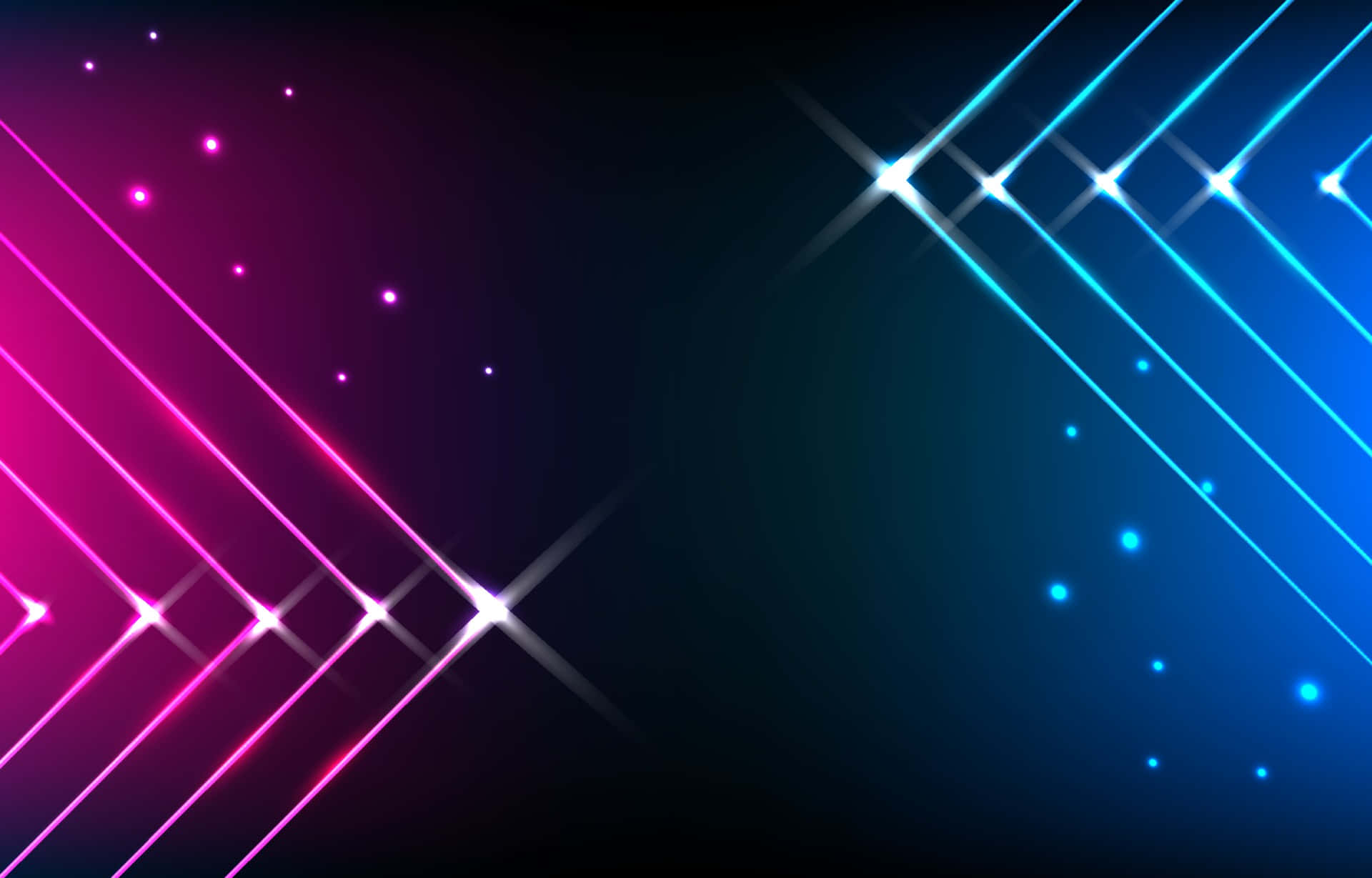 Abstract Neon Lights Background Wallpaper