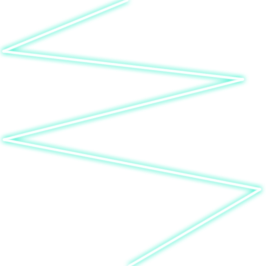 Abstract Neon Triangle Shape PNG