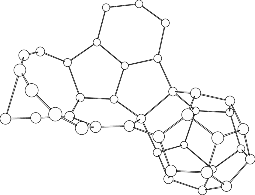 Abstract Network Connections Graphic PNG