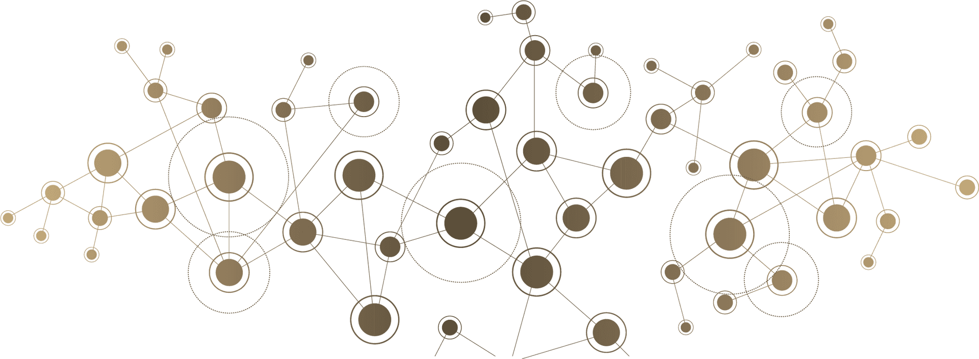 Abstract Network Topology Graphic PNG