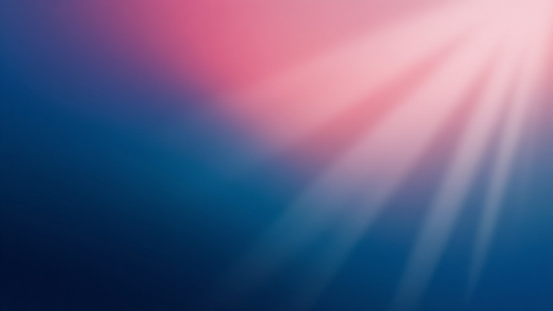 Ein sanfter Blau-zu-Rosa-Verlauf mit Lichtstrahlen, inspiriert von Catalina.