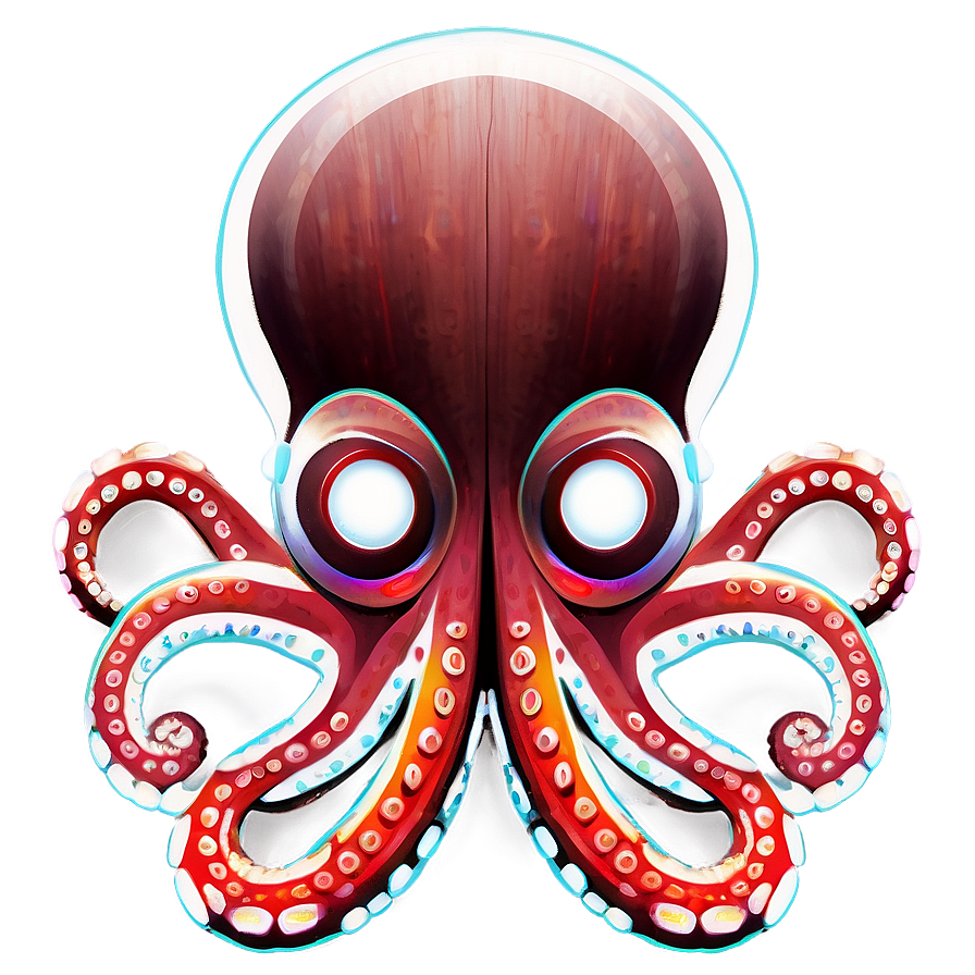 Abstract Octopus Design Png Gst PNG