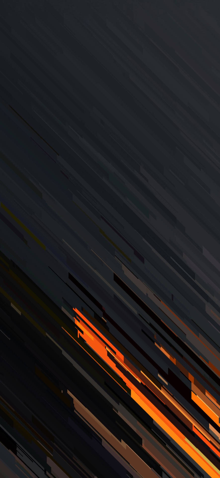 Download Abstract Orange And Dark Lines Smartphone Background Wallpaper |  