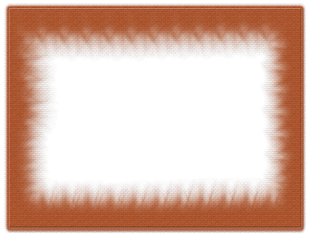 Abstract Orange Black Frame PNG