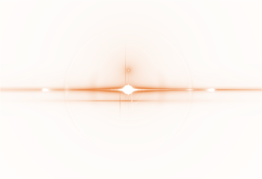Abstract Orange Light Reflections PNG