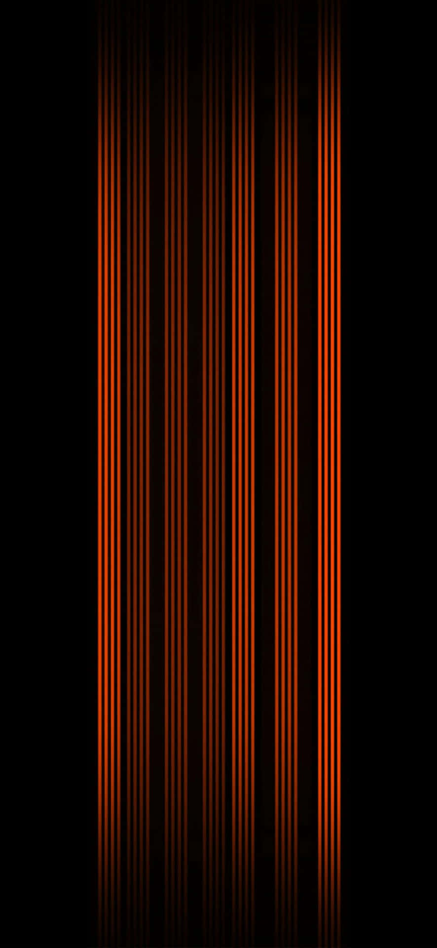 Abstract Orange Vertical Lines Background Wallpaper