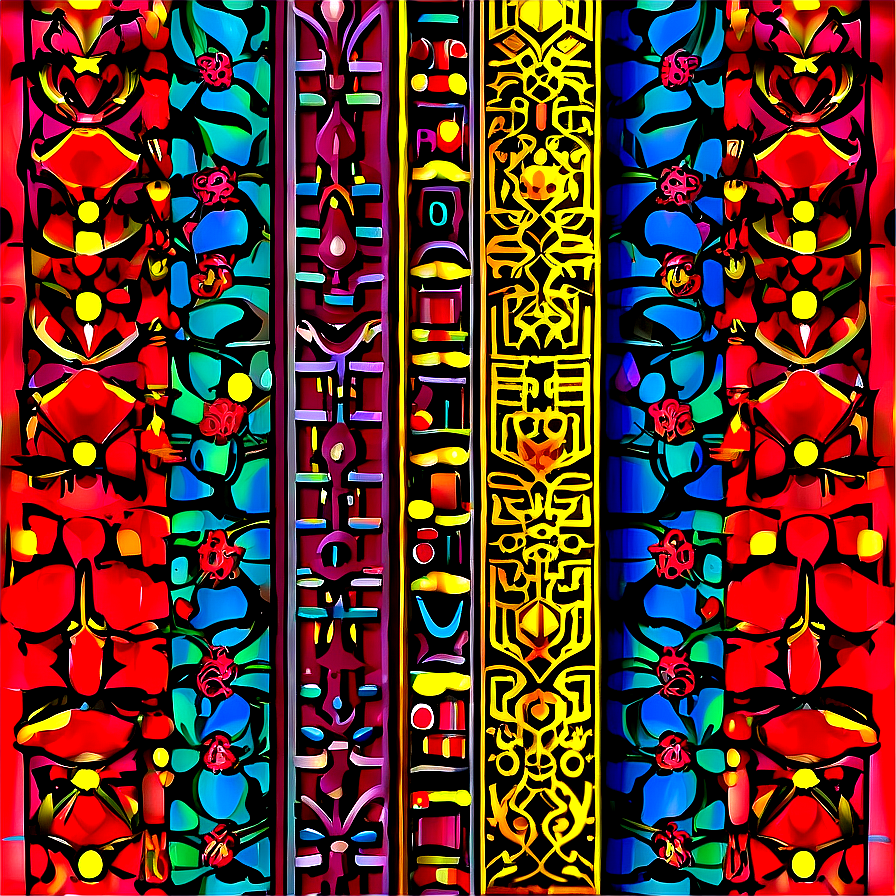 Abstract Oriental Patterns Png Iao PNG