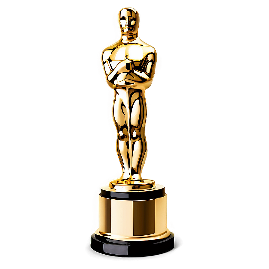 Abstract Oscar Trophy Png 06202024 PNG