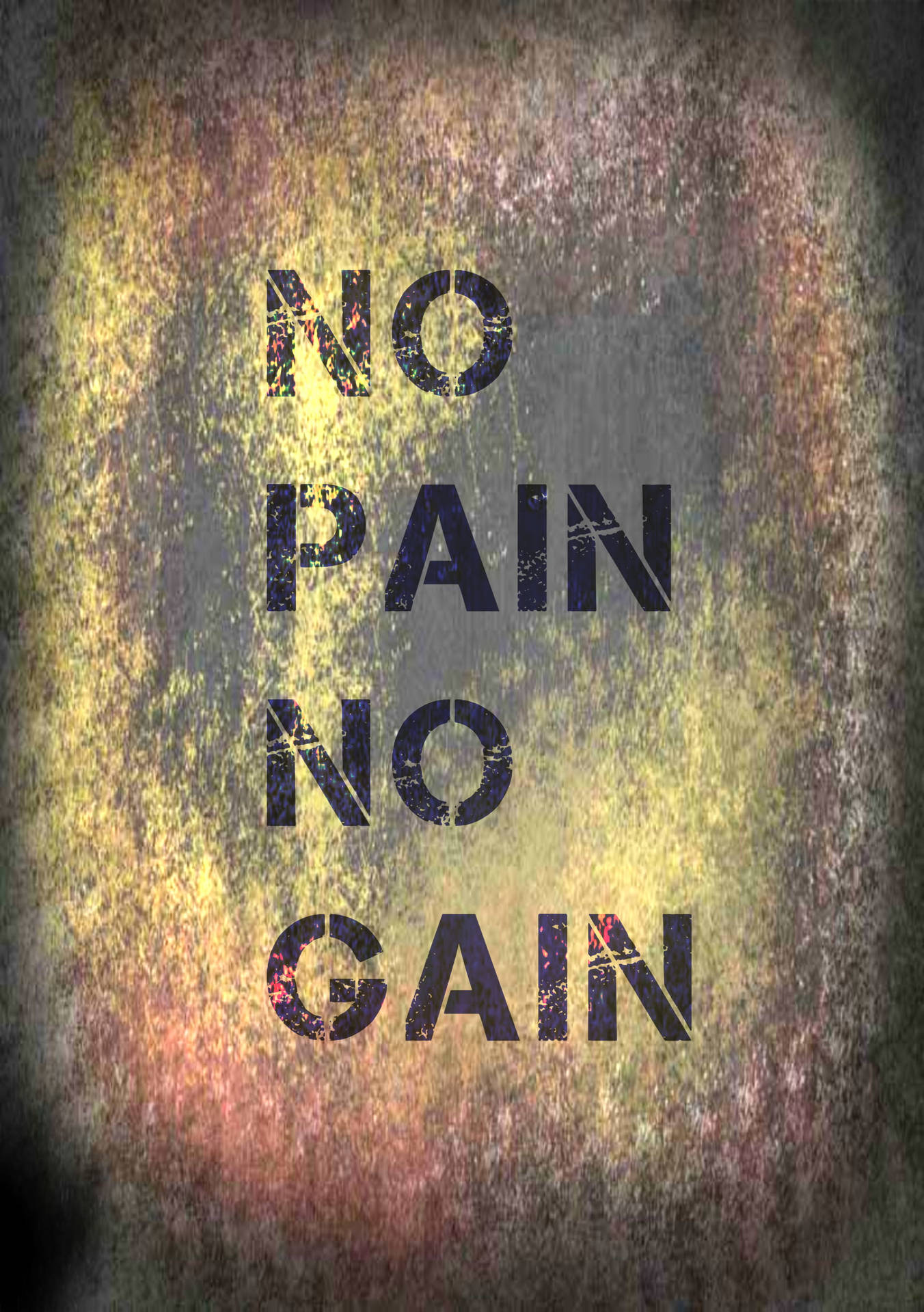 Abstract Pain Quote