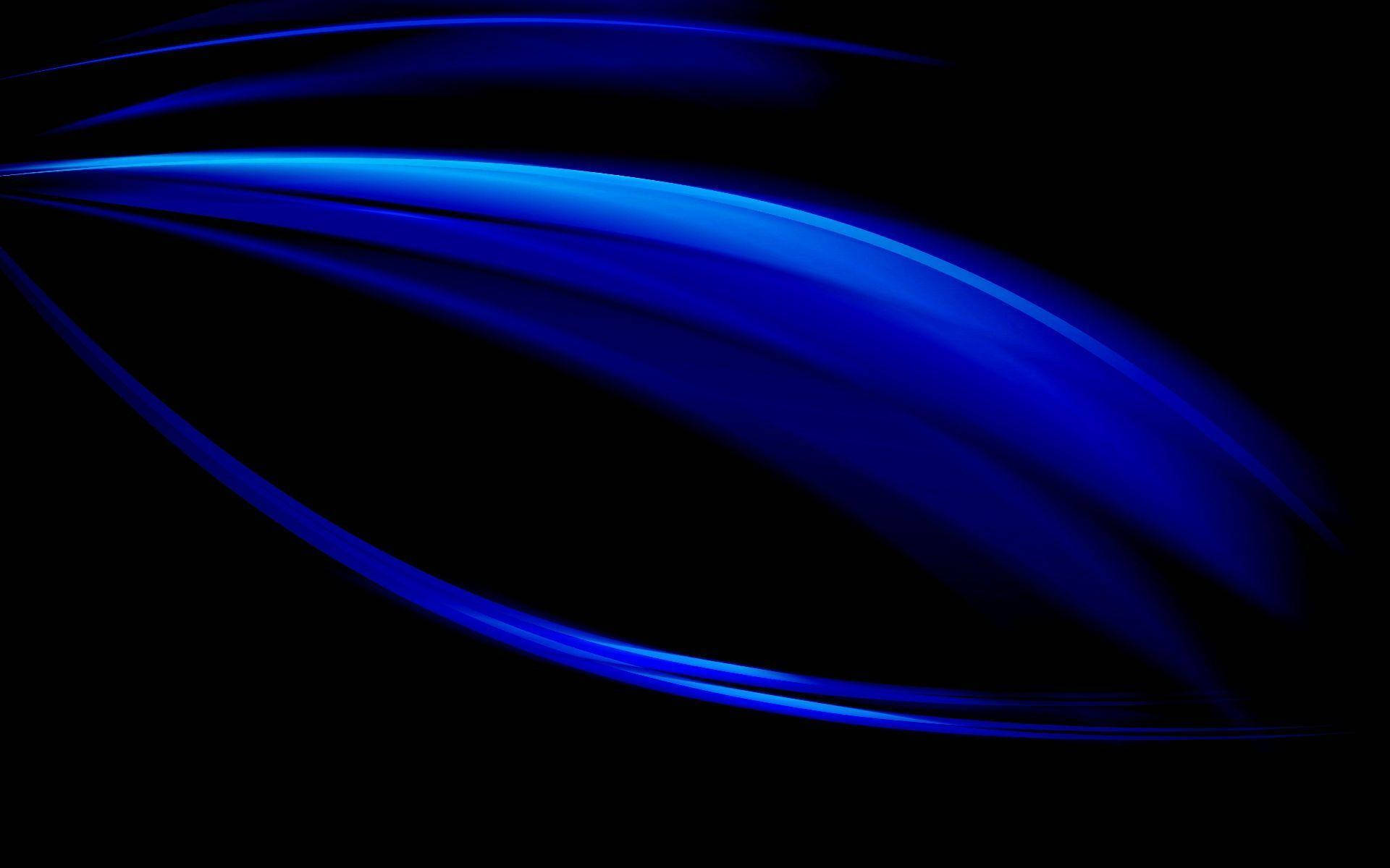 Abstract Painting Black And Blue Background Picture