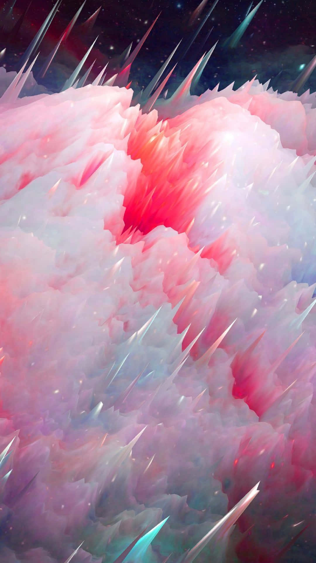 Captivating 4K Colorful Pastel Cloud Abstract Wallpaper Wallpaper