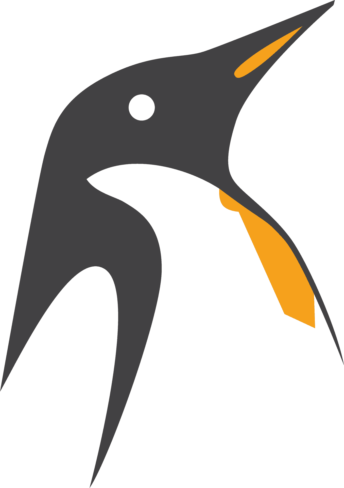 Abstract Penguin Graphic PNG