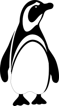 Abstract Penguin Graphic PNG