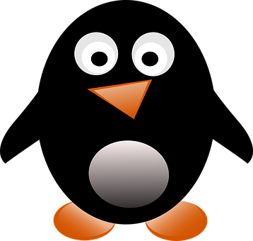 Abstract Penguin Graphic PNG