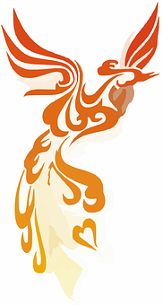 Abstract Phoenix Artwork PNG