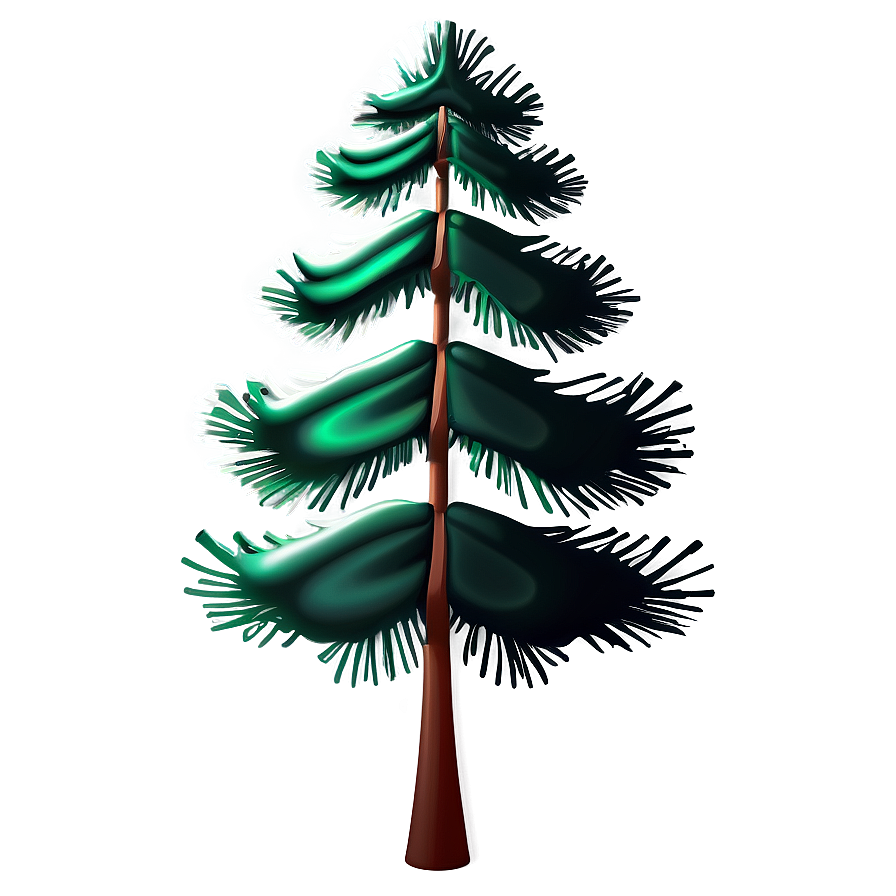 Abstract Pine Tree Art Png 71 PNG