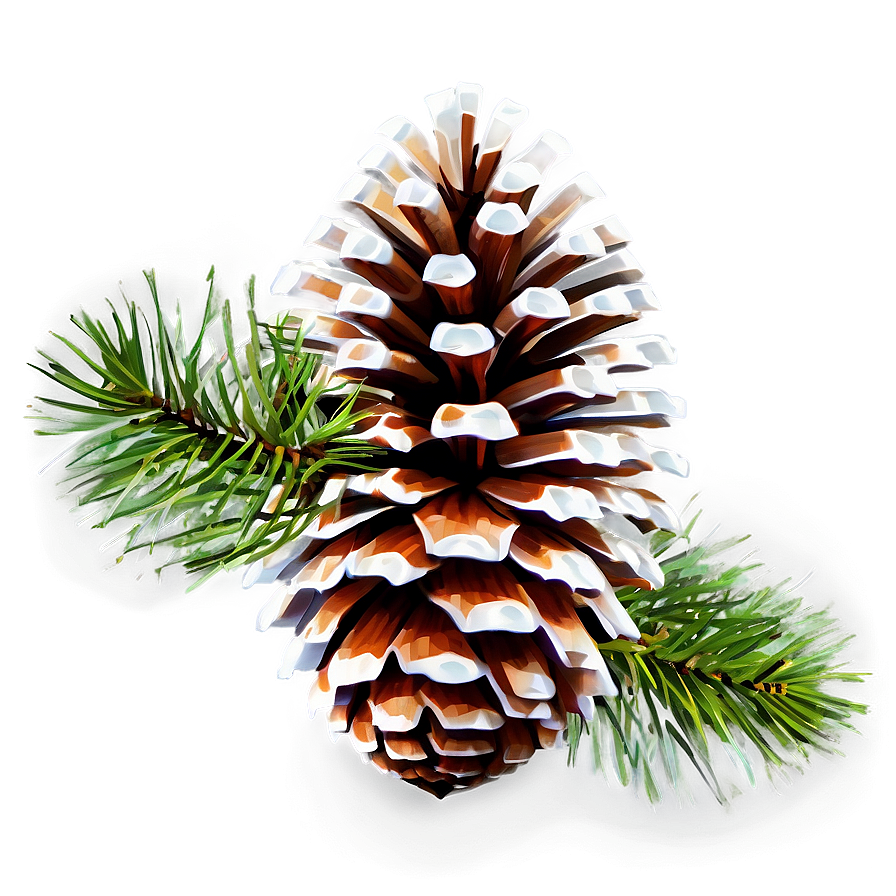 Abstract Pinecone Concept Png 06132024 PNG