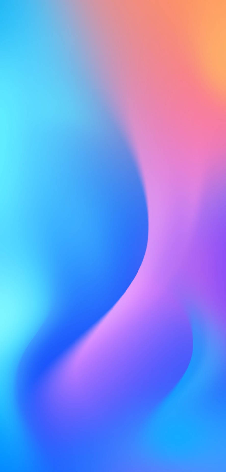 Abstract Pink And Blue Swish Wallpaper
