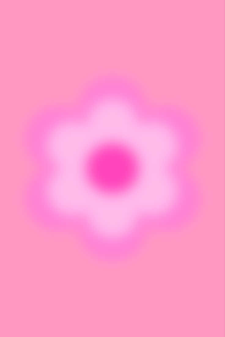 Abstract Pink Aura Background Wallpaper