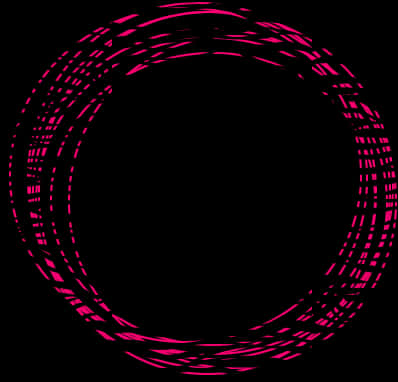 Abstract Pink Circle Pattern PNG