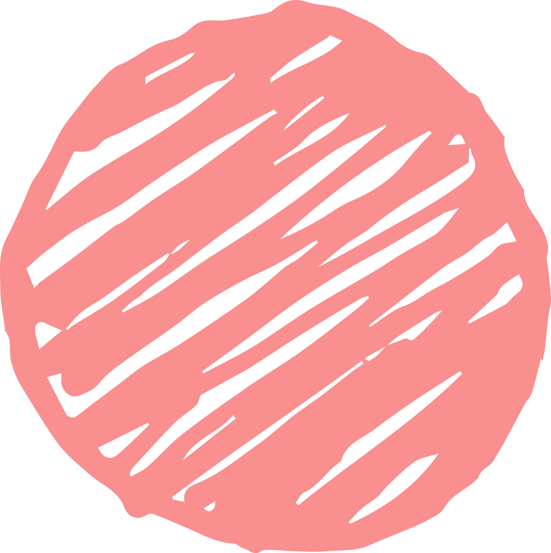Abstract Pink Circle Texture PNG