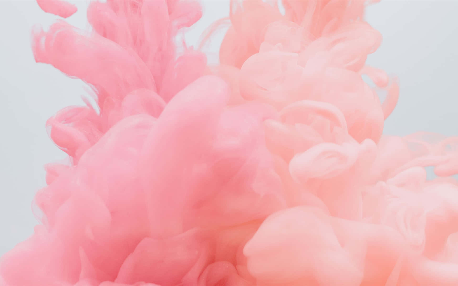 Abstract Pink Clouds Background Wallpaper