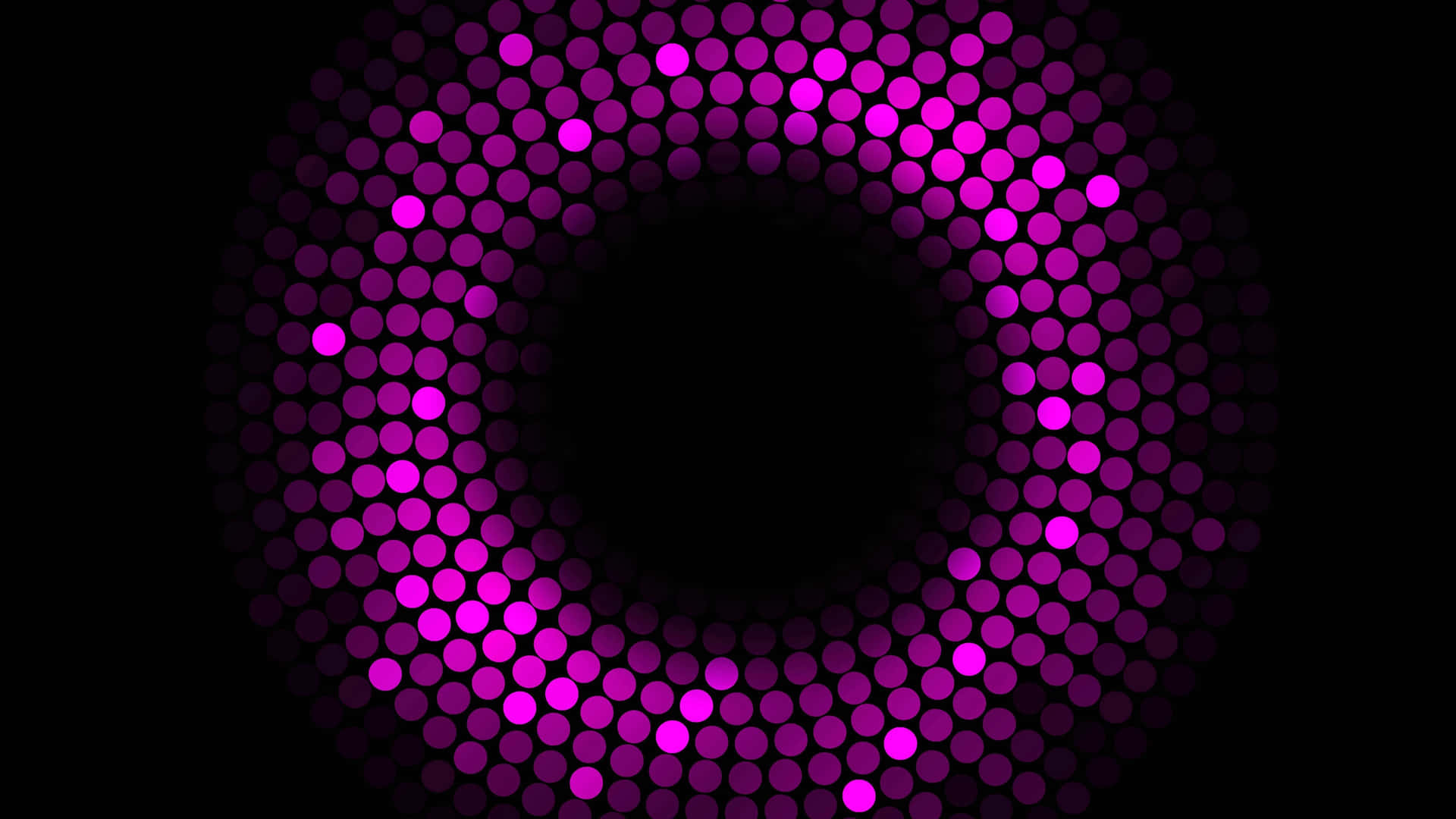 Abstract Pink Dots Circle Wallpaper