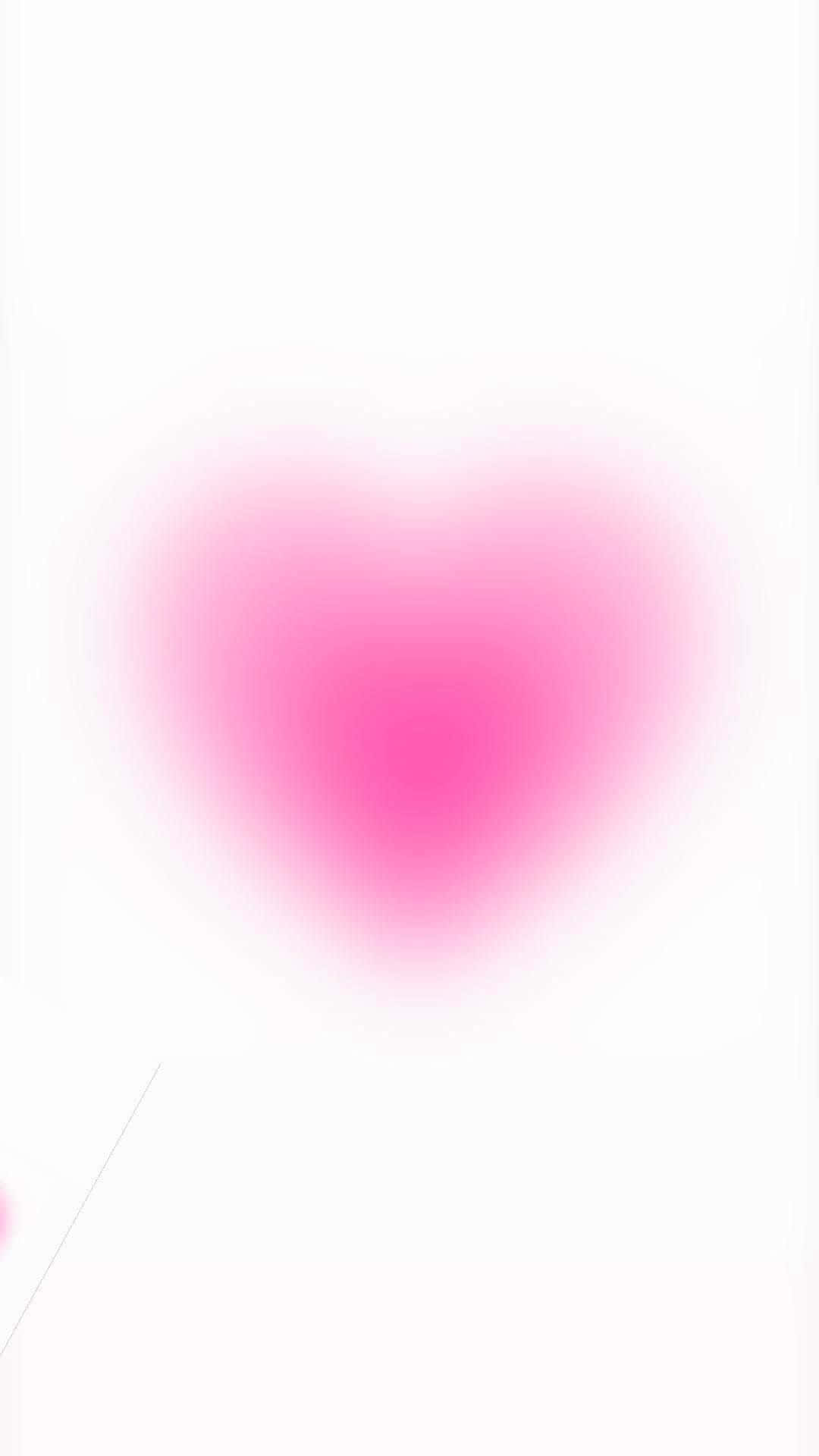 Abstract Pink Heart Blur.jpg Wallpaper