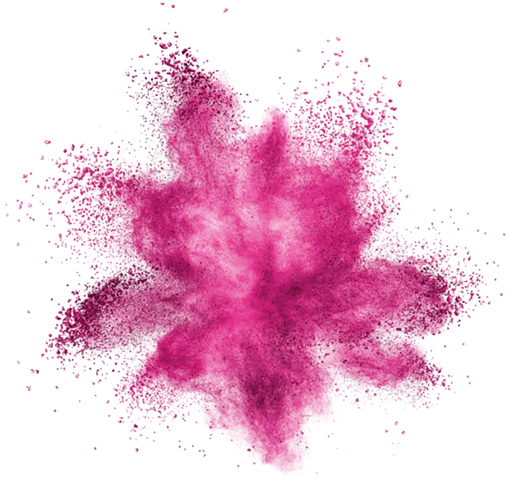 Abstract Pink Particle Explosion PNG