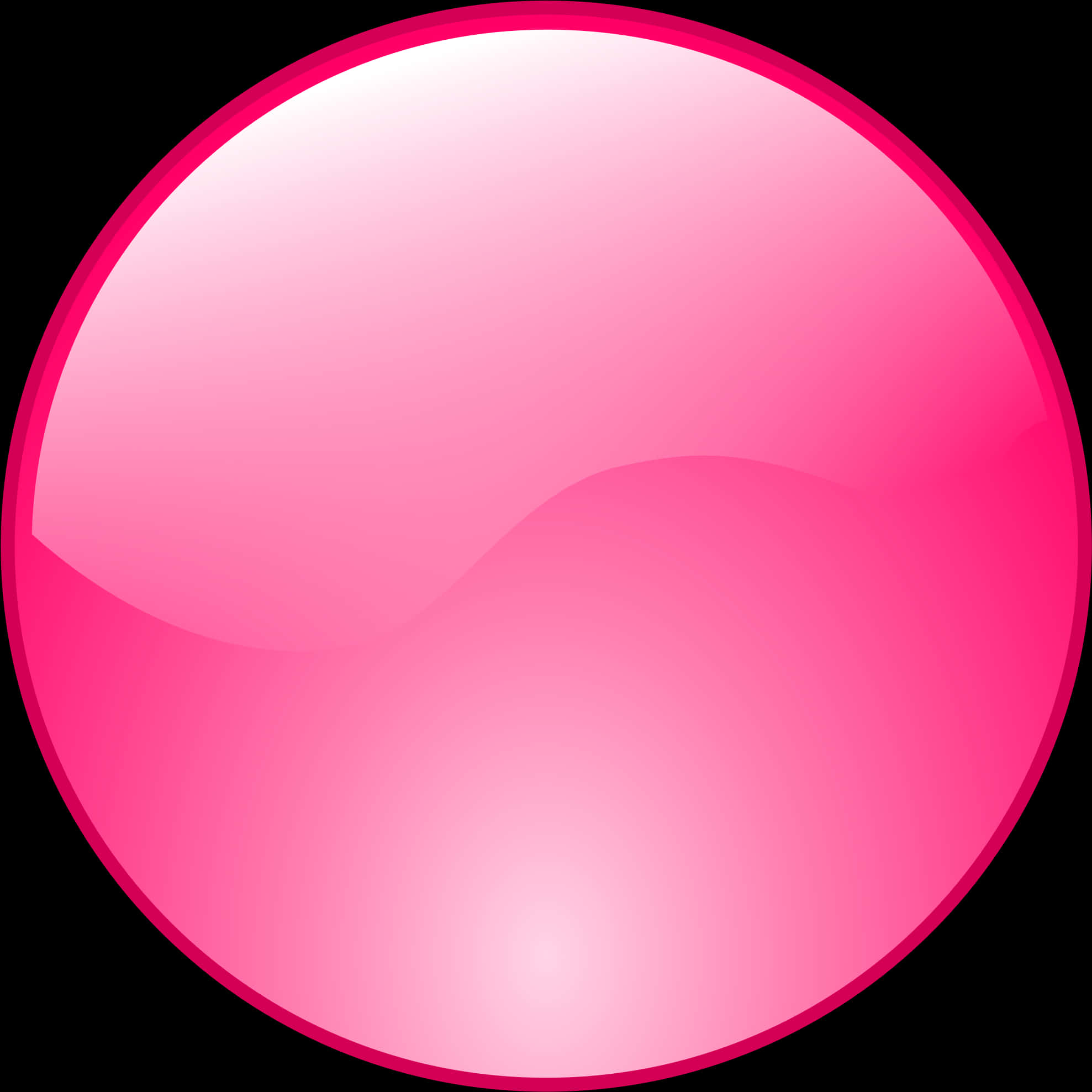 Abstract Pink Sphere Graphic PNG