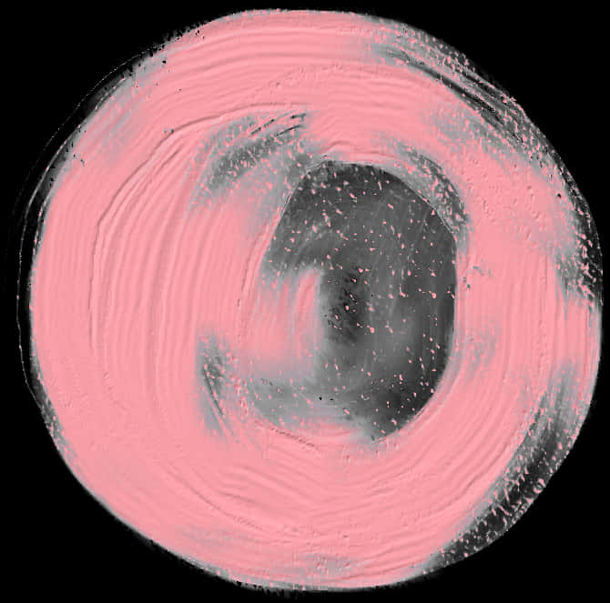 Abstract Pink Swirl Pattern PNG