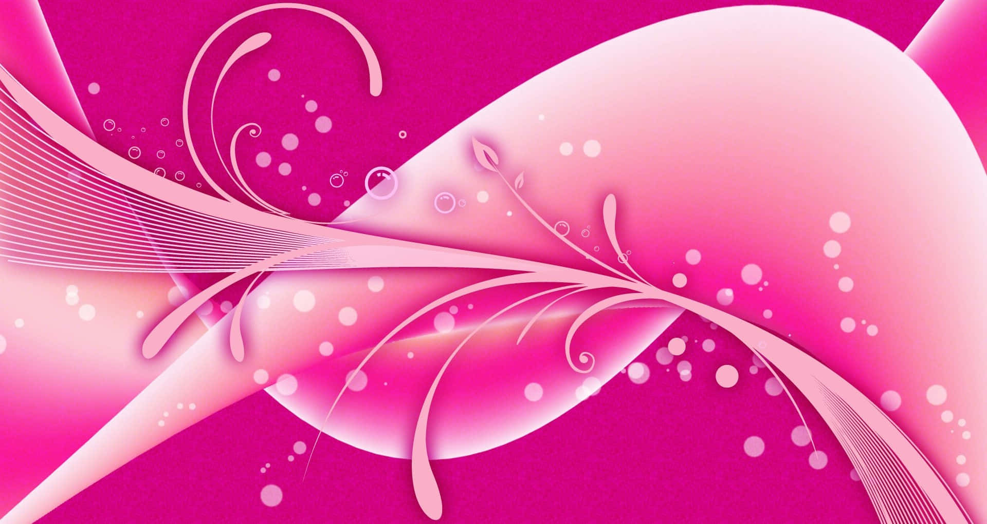 Abstract Pink Swirls Background Wallpaper