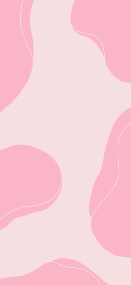 Abstract Pink Waves Aesthetic.jpg Wallpaper