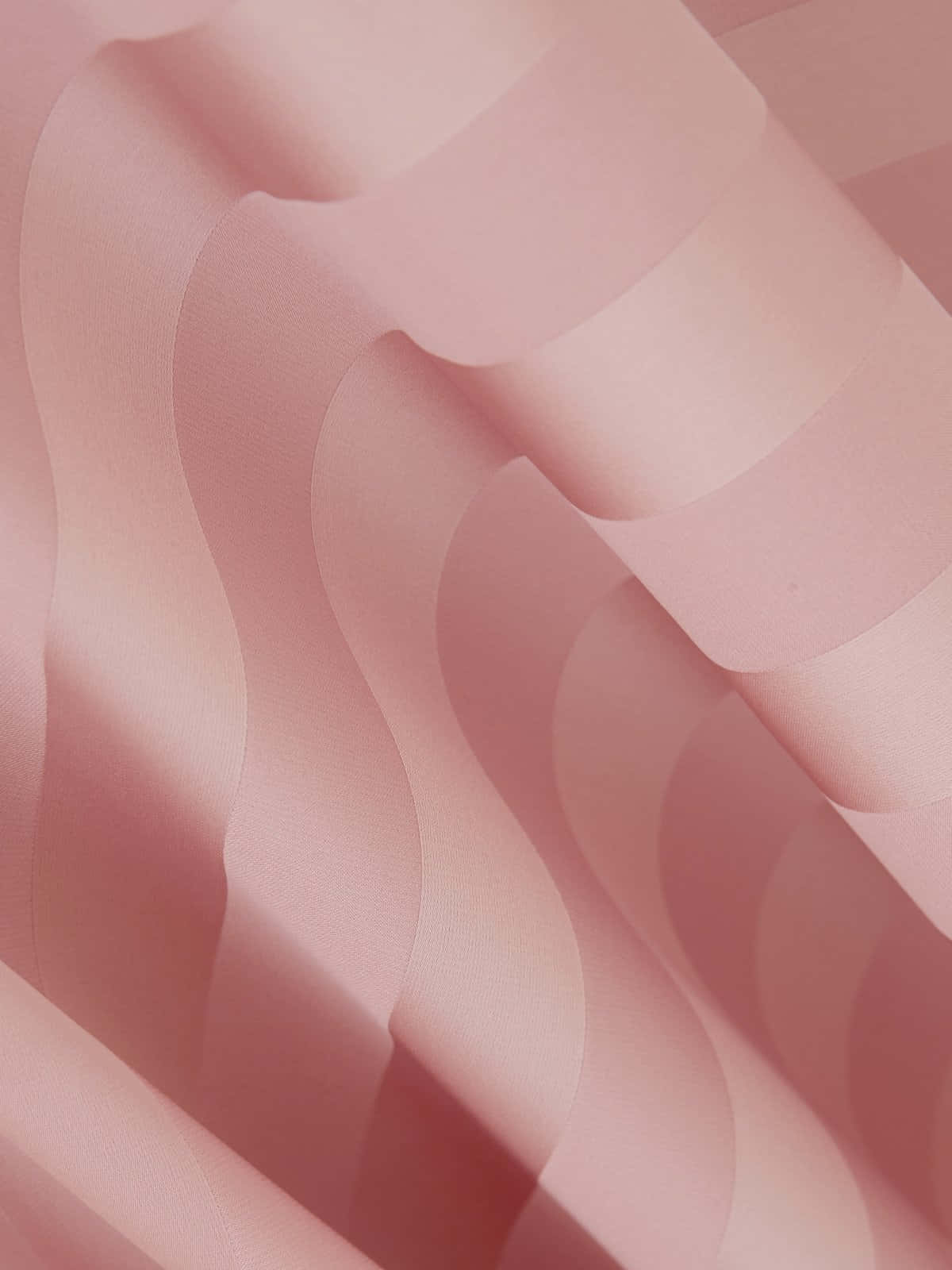 Abstract Pink Waves Texture Wallpaper