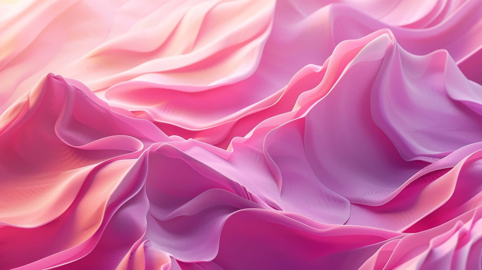 Abstract Pink Waves3 D Texture Wallpaper