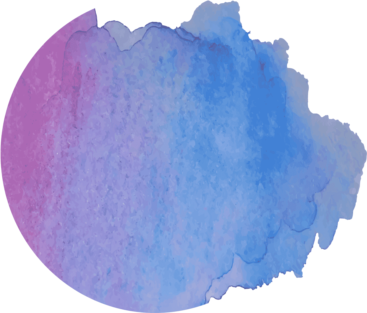 Abstract Pinkand Blue Watercolor Texture PNG